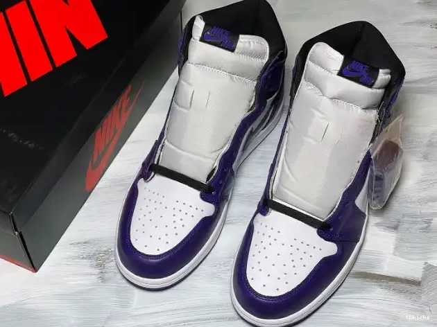 Rep TB Air Jordan 555088-500 OG Court High Purple 1 0616